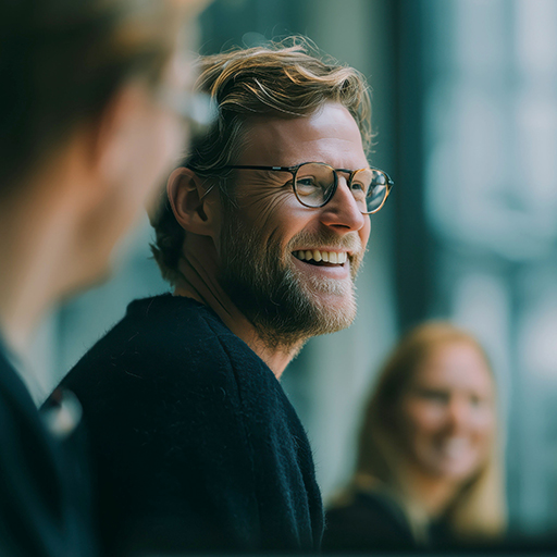 tracking applicant - person smiling